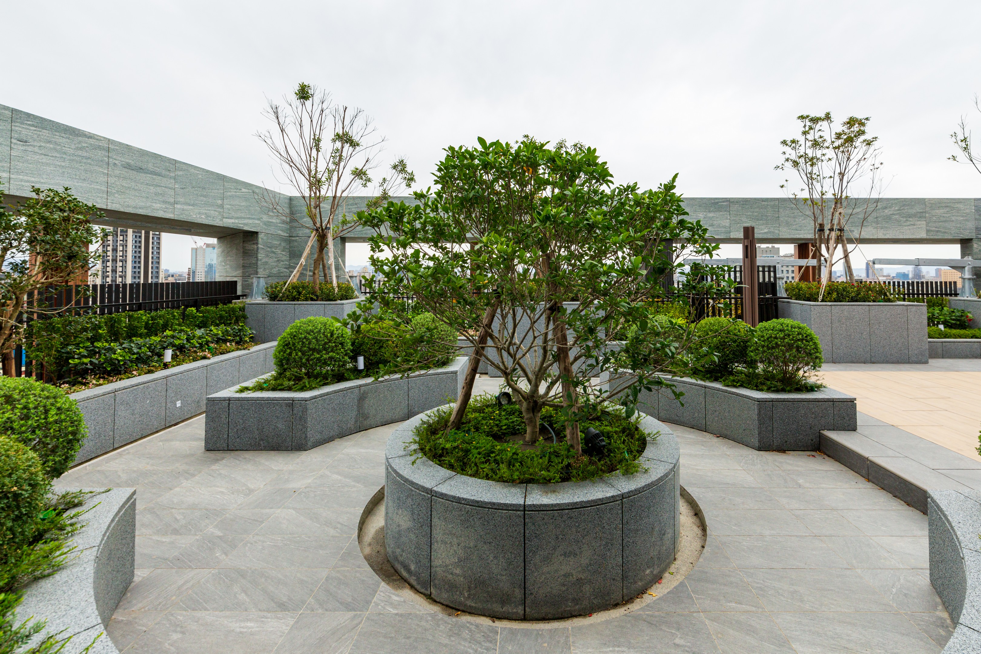 永康麗莊新建大樓景觀工程